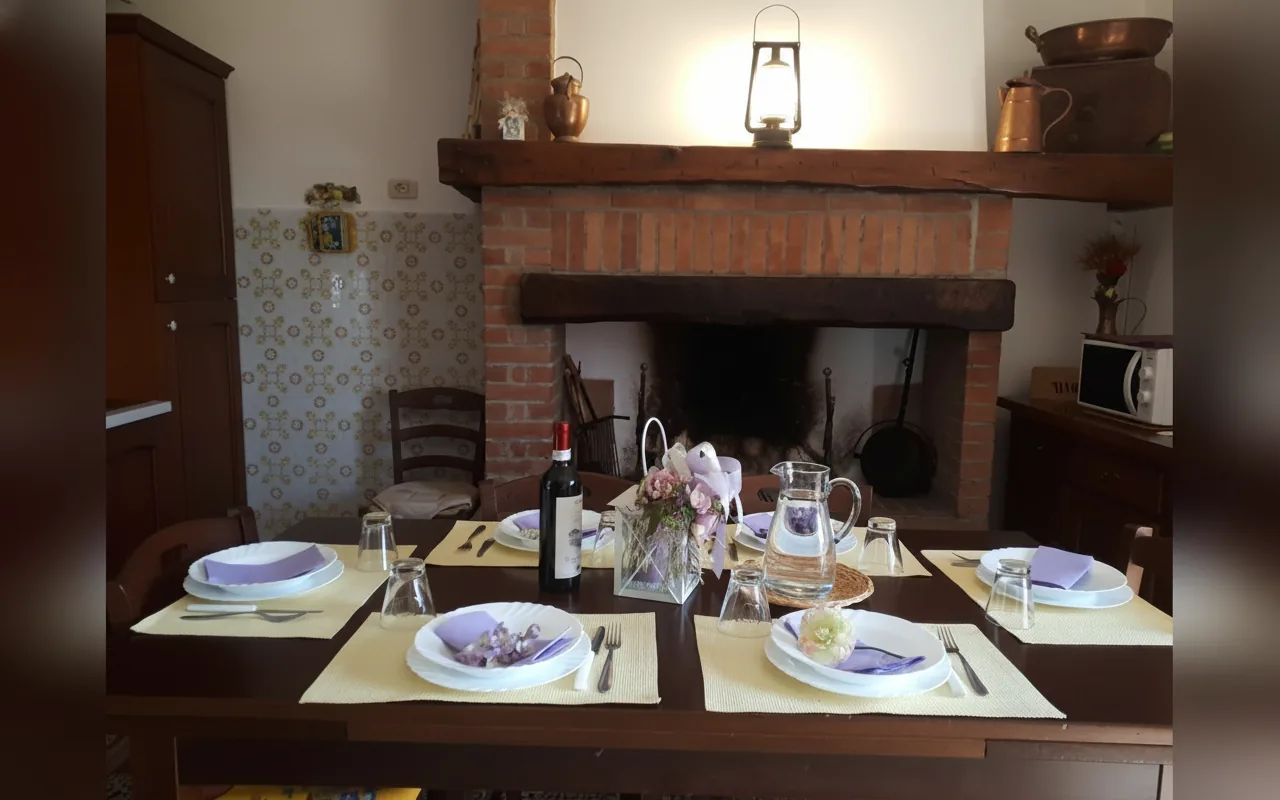 Camera con bagno privato — Il poggetto di Barbara, Scansano (Toscana) (foto 9)